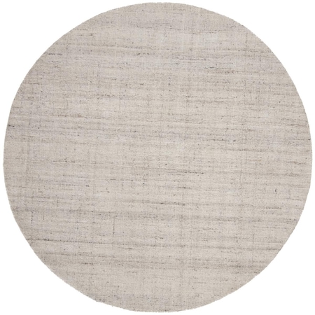 Safavieh 4 x 4 ft. Abstract Hand Tufted Round Area Rug, Light Grey ABT141E-4R
